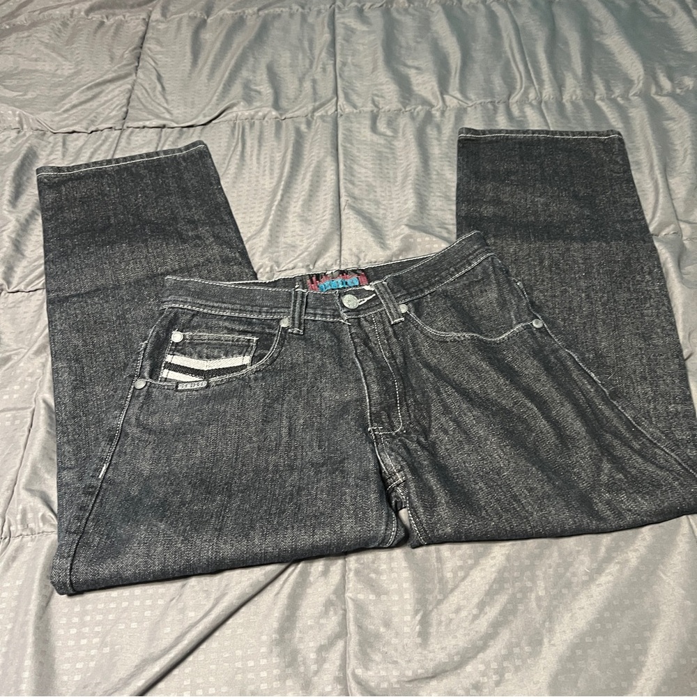 Remixed Redbbq Clothing Company Premium Raw Denim Collection Jeans Size 32x32